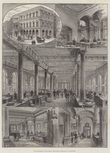 Nuevas oficinas de la Atlas Assurance Company en Cheapside de Frank Watkins